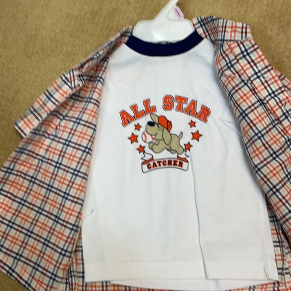 NWT 3 piece baby tog short outfit 6-9 months - Picture 2 of 4